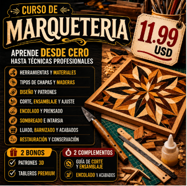 Curso de Marquetería