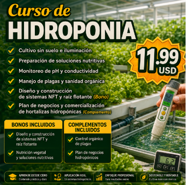 Curso de Hidroponía