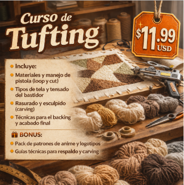 Curso de Tufting