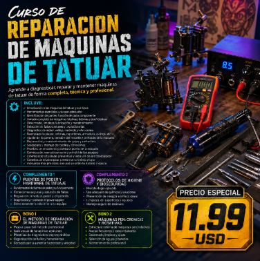 Curso de Reparación de Máquinas de Tatuar