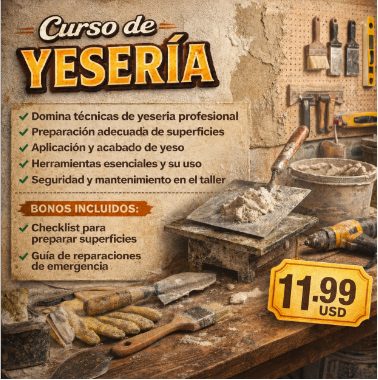 Curso de Yesería